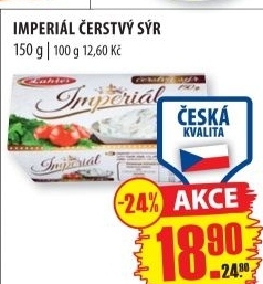 Syr cerstvy imperial laktos