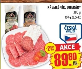 Salam kremesnik kostelecke uzeniny