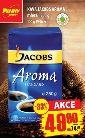 Kava mleta aroma standard jacobs