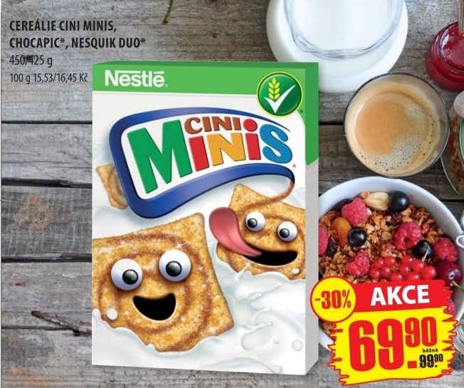 Cerealie cini minis nestle