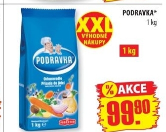 Prisada do jidla podravka