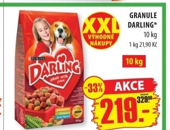 Granule pro psy darling purina