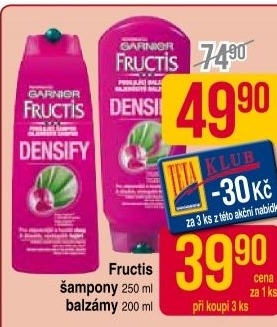 Sampon fructis garnier