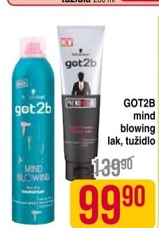 Lak na vlasy got2b schwarzkopf