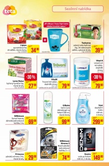 akční leták Teta drogerie 17.9.2015-26.9.2015