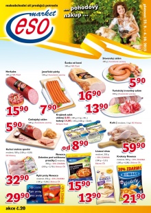 akční leták ESO MARKET 23.9.2015-4.10.2015