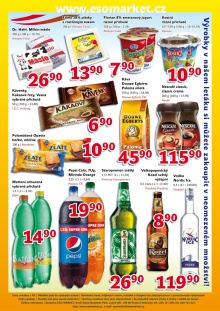 akční leták ESO MARKET 23.9.2015-4.10.2015