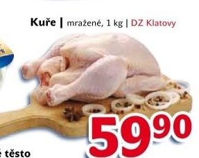 Kure mrazene dz klatovy