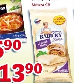 Testo listove dobroty babicky klary