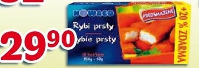 Rybi prsty predsmazene nowaco