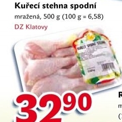 Stehna kureci spodni mrazena dz klatovy