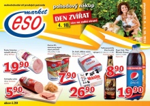 akční leták ESO MARKET 23.9.2015-4.10.2015