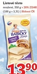 Testo listove dobroty babicky klary