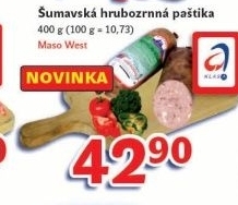 Pastika sumavska hrubozrnna maso west