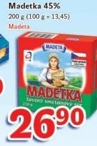 Syr taveny smetanovy madetka