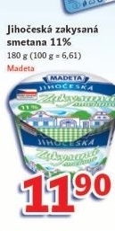Smetana zakysana jihoceska madeta 11
