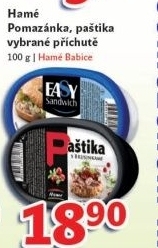 Pomazanka easy sandwich hame