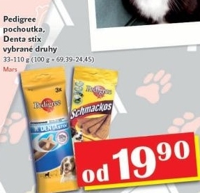 Pamlsky pro psy pedigree