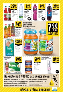 akční leták Albert 23.9.2015-29.9.2015