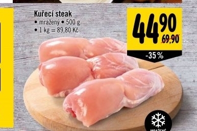 Steak kureci mrazeny