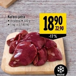 Jatra kureci mrazena