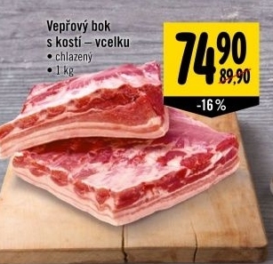 Bok veprovy s kosti