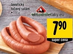 Salam javoricky toceny kostelecke uzeniny