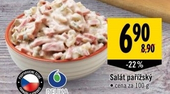 Salat parizsky delika