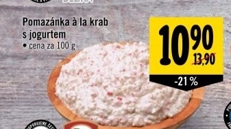Pomazanka a la krab prochazka