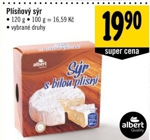 Syr plisnovy albert quality
