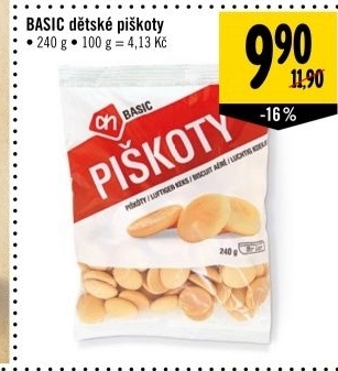 Piskoty detske basic