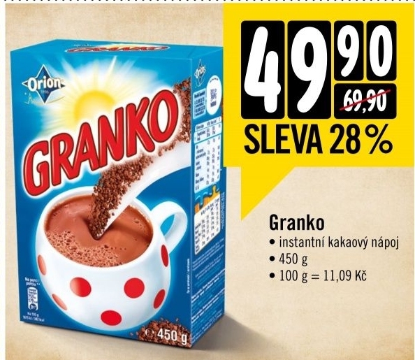 Kakao instantni granko orion