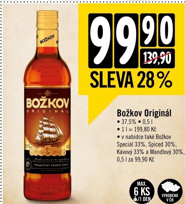 Rum tuzemsky bozkov - Albert akcniletaky.com
