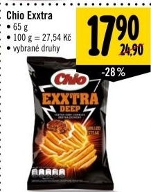 Chipsy exxtra deep chio