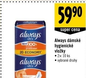 Vlozky damske always