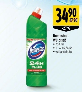 Cistic wc gelovy domestos