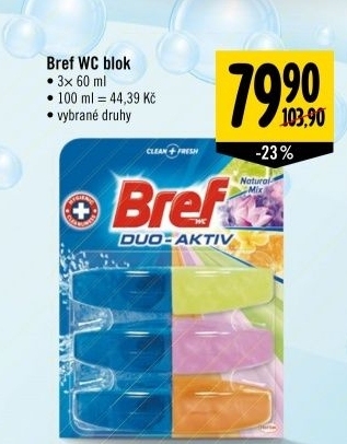 Wc blok gelovy duo aktiv bref