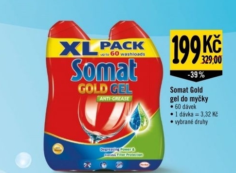 Gel do mycky gold somat