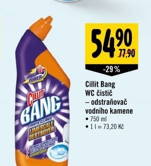 Cistic wc gelovy bang cillit