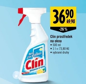 Cistic oken s alkoholem clin