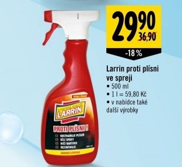 Cistic proti plisnim larrin