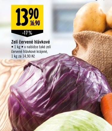 Zeli hlavkove cervene