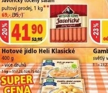 Parky javoricke kostelecke uzeniny