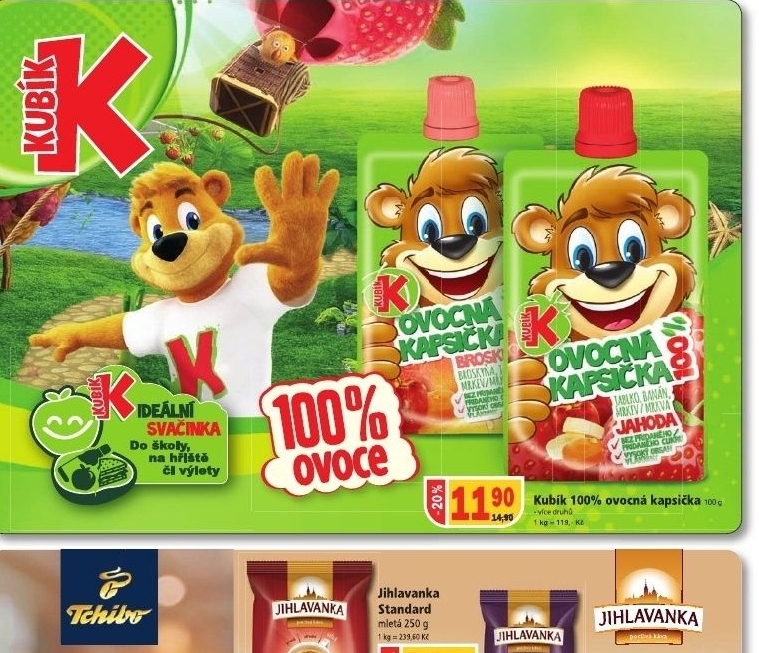 Pyre ovocne kapsicka kubik