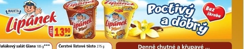 Dezert lipanek maxi madeta