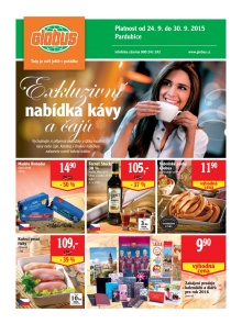 akční leták Globus 24.9.2015-30.9.2015