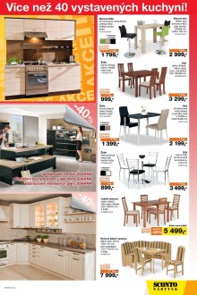 akční leták Sconto nábytek 30.9.2015-13.10.2015