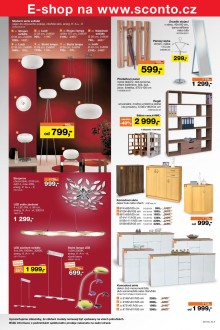 akční leták Sconto nábytek 30.9.2015-13.10.2015