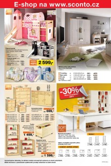 akční leták Sconto nábytek 30.9.2015-13.10.2015