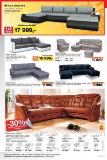 akční leták Sconto nábytek 30.9.2015-13.10.2015